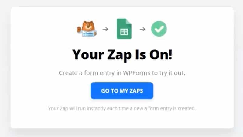 WPForms and Zapier integration